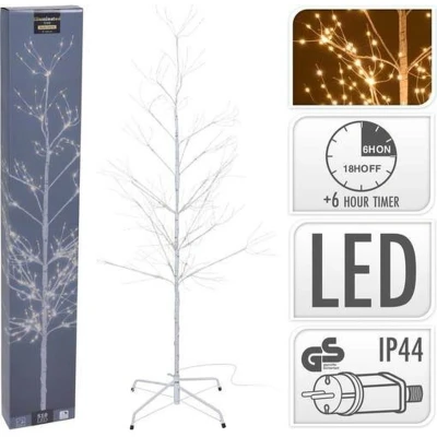 Afbeelding van LED kerstboom 1.5 meter (510 LEDs, Timer, Binnen/Buiten)