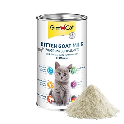 Afbeelding van 200g GimCat Geitenmelkpoeder voor Kittens Compleetvoer Katten