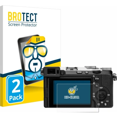 Afbeelding van BROTECT Screenprotector voor Sony Alpha 7C II (ILCE 7CM2) Folie Beschermfolie transparant (2 Stuks)