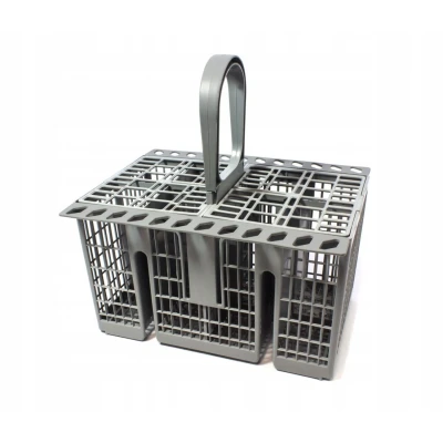 Afbeelding van Panier à couverts Whirlpool Indesit 488000386607 lave vaisselle C00386607 bestekkorf compleet (3 delig) medium basic