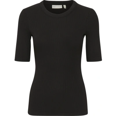 Afbeelding van Inwear Dagnaiw Tshirt basic, Dames, Maat: Medium, Black