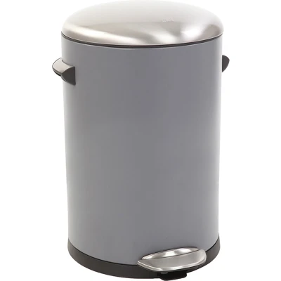 Afbeelding van EKO Pedaalemmer Belle Deluxe 12 liter grijs