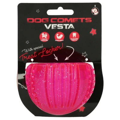 Afbeelding van Dog Comets Vesta with Treat Locker Roze 7cm