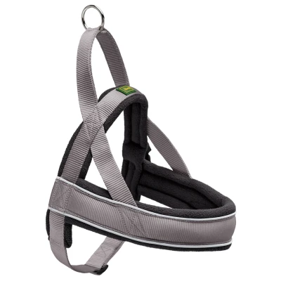 Afbeelding van Hunter Harnas Norweger Racing Nylon Grijs&amp;Zwart Hondenharnas 68x90x3.8 cm