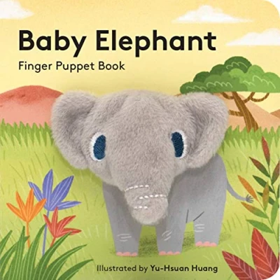 Afbeelding van Baby Elephant Finger Puppet Book