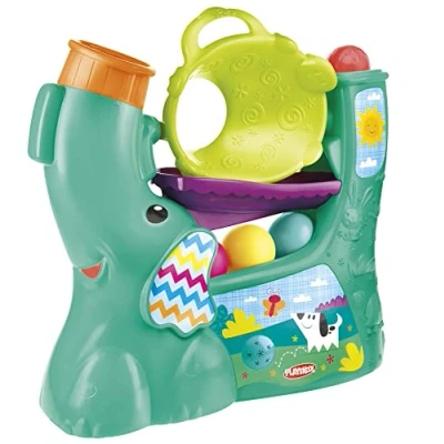 Afbeelding van Playskool Puffliballen, speelgoed voor baby&#039;s en peuters, vanaf 9 maanden (exclusief bij Amazon)