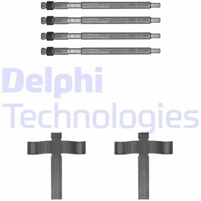Afbeelding van DELPHI LX0707 Accessoireset, schijfremblok TESLA: Model X