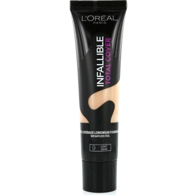 Afbeelding van L&#039;Oréal Infallible Total Cover Foundation 9 Light Sand