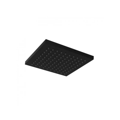 Afbeelding van SB Rubinetterie regendouche Eco Air waterbesparende vierkant mat zwart 30x30cm 1208947016