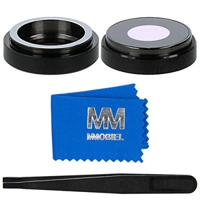 Afbeelding van MMOBIEL Glas Lens Back Camera voor iPhone XR (Zwart) incl. Toolkit