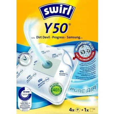 Afbeelding van Swirl stofzuigerzak Y50 MicroPor Plus voor Dirt Devil, Progress en Samsung stofzuigers