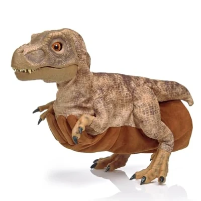 Afbeelding van WOW! STUFF Jurassic Park Real FX Baby T.REX Dinosaurus, speciale editie, hyperrealistisch animatronic speelgoed met echte filmgeluiden, officiële World geschenken, verzamelobjecten