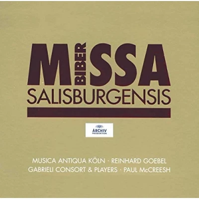 Afbeelding van Musica Antiqua Köln, Reinhard Goebel Biber: Missa Salisburgensis (CD)