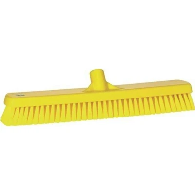 Image de VIKAN 70626 Brosse à sol/mur, 470 mm, polyester, dure, jaune 7062/6
