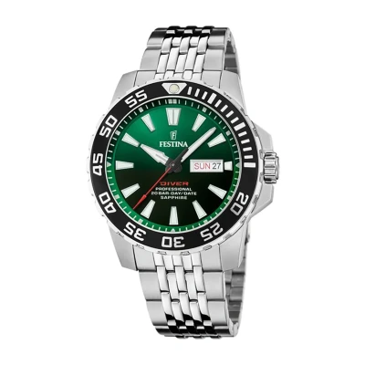 Afbeelding van Festina THE Originals Horloge, Heren, Maat: One Size, Green