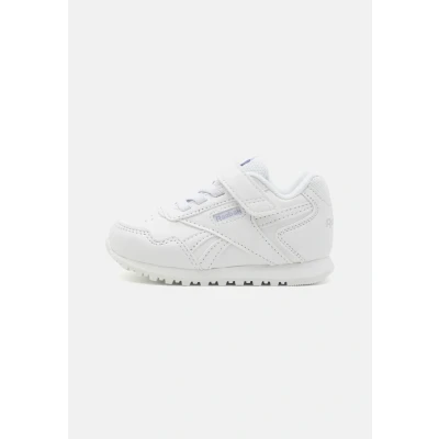 Afbeelding van Reebok Classic Glide Elastic TOP Strap Unisex Sneakers laag voor kinderen, Maat: 19.5, Footwear white/grey2 Imitatieleer/ textiel