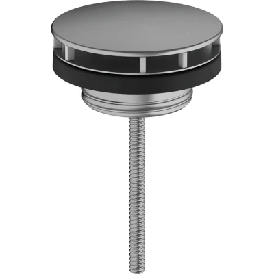 Afbeelding van Hansgrohe afvoerplug voor wastafel zonder overloop Brushed Black