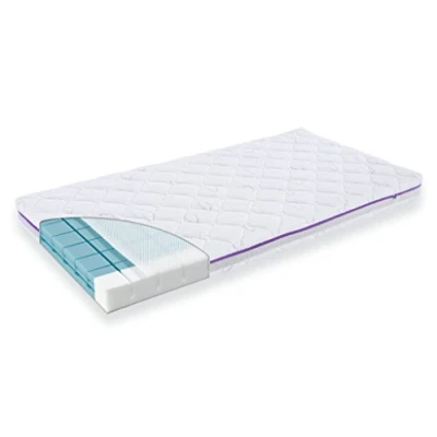 Afbeelding van Träumeland matras voor baby&#039;s en kinderen, wolkenzee, afmetingen 60 x 120 cm, ademend 3D bubbelmateriaal een zeer goede ventilatie van de