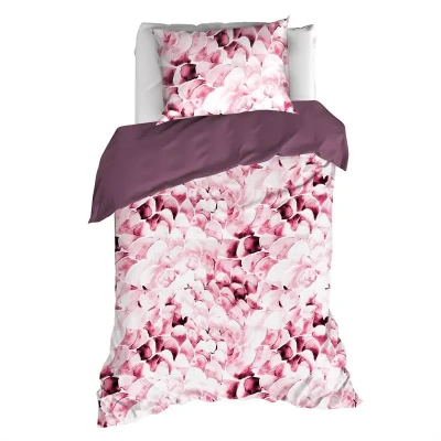 Afbeelding van De Witte Lietaer Coral Dekbedovertrek Eenpersoons 140x200/220 cm Corsage
