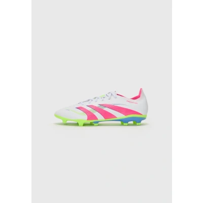 Afbeelding van adidas Performance Predator League FIRM/MULTIGROUND Voetbalschoenen met kunststof noppen, Heren, Maat: 45 1/3, Ftwr white/lucid pink/lucid lemon