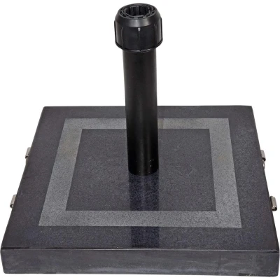 Afbeelding van Parasolvoet vierkant graniet 30 kg