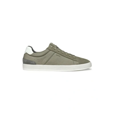 Afbeelding van Geox Serifos Sneakers laag, Heren, Maat: 40, Sage Leer en textiel