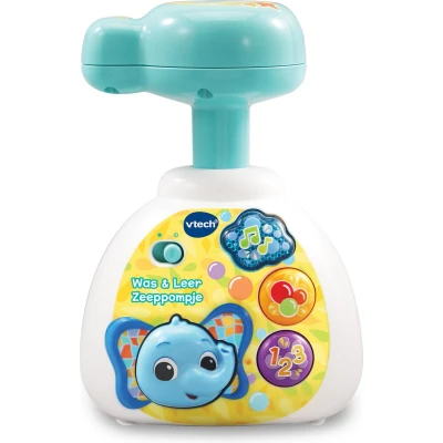 Afbeelding van VTech Was &amp; Leer Zeeppompje Educatief Interactief Speelgoed Licht Geluidseffecten 1 tot 3 jaar