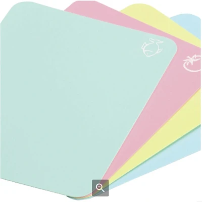 Afbeelding van Flexibele Snijmat, 4 delig, 38x30x0.2cm, kleuren(pastel), Kesper