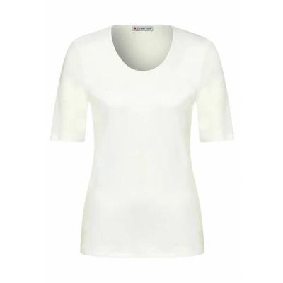 Afbeelding van Street One Tshirt Palmira Beige 40