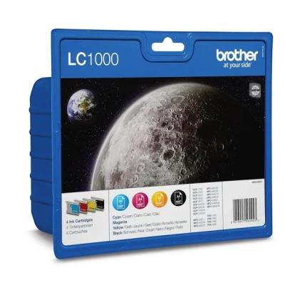 Image de Brother Lc1000valbp Bl+color