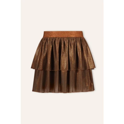 Afbeelding van Kinder Rox Rok Bruin Brique Maat 158 164 B.Nosy