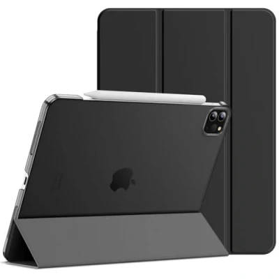 Afbeelding van JETech Hoes voor iPad Pro 11 Inch (Model 2022/2021/2020), Cover Pencil, Automatisch Slapen/Wekken Case (Zwart)