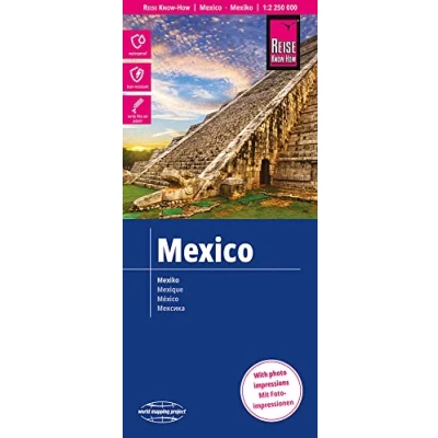 Afbeelding van Reise Know How Landkarte Mexiko 1 : 2.250.000