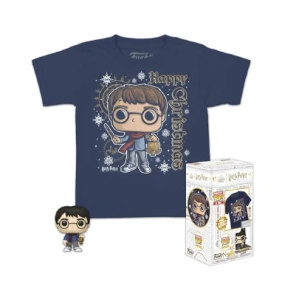Afbeelding van FUNKO PKT POP! &amp; TEE: HP HOLIDAY HARRY XL (KID).