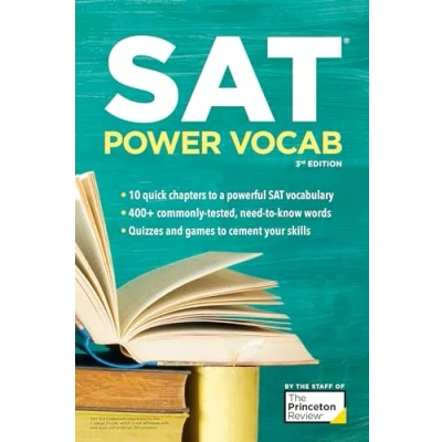 Afbeelding van College Test Preparation SAT Power Vocab, 3rd Edition