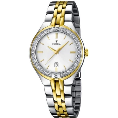 Image de Festina Mademoiselle Femmes Montre Or/Multicolore/Argent F16868/1