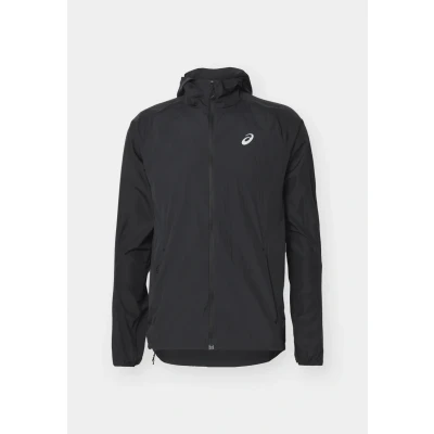 Afbeelding van Asics ROAD Packable Jacket Windjack, Heren, Maat: Small, Black