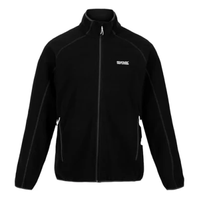 Afbeelding van Regatta Hadfield Fleecejas, Heren, Maat: 50, Black