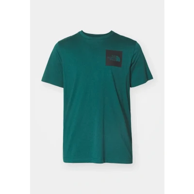Afbeelding van The North Face FINE TEE Tshirt print, Heren, Maat: Medium, Deep nori