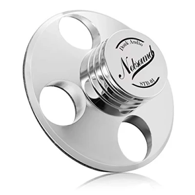 Afbeelding van Nobsound Metalen drukkerij voor draaitafel, vinyl, zilver