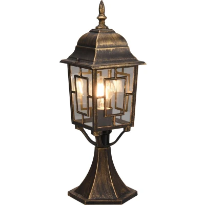 Afbeelding van TRIO VOLTURNO Paalverlichting Antieke roest excl. 1x E27 4W Buitenverlichting IP23