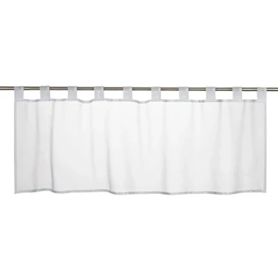 Afbeelding van Elbersdrucke Basic 00 bistrohaard, polyester, 48 x 140 cm, wit