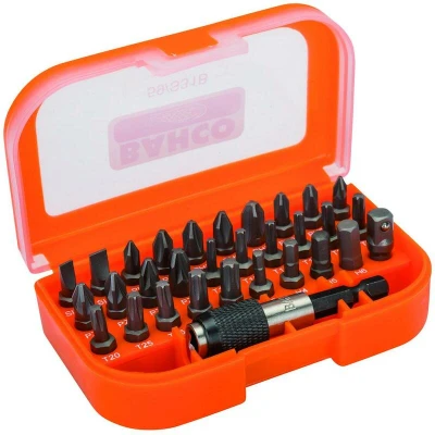 Afbeelding van Bahco 59/S31B IP Bitset 31 delig voor gleuf , Phillips Pozidriv TORX®