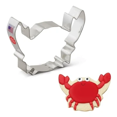 Afbeelding van Ann Clark Cookie Cutters Uitsteekvorm krab, 13,97 cm