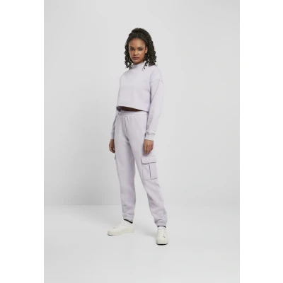 Afbeelding van Urban Classics Oversized HIGH NECK CREW Sweater, Dames, Maat: 3XL, Softlilac