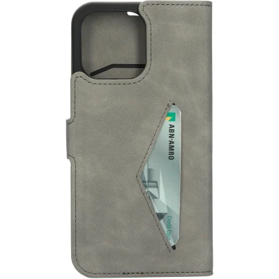 Afbeelding van Mobiparts Classic Wallet Case Apple iPhone 14 Pro Max Granite Grey