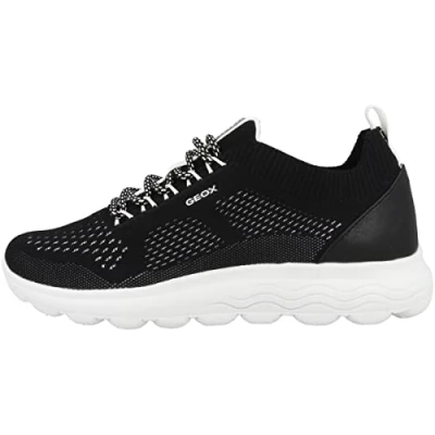 Image de Geox D spherica Femme Baskets, BLACK, 38 EU