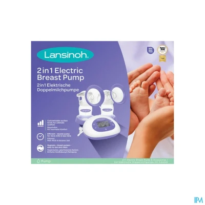 Afbeelding van Lansinoh Dubbele Elektrische Natural Wave Borstkolf 53065