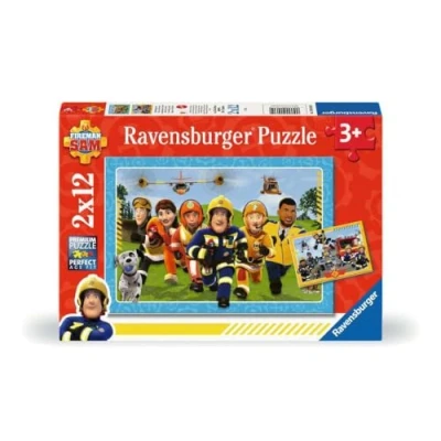 Afbeelding van Legpuzzel Brandweerman Sam, 2x12st.