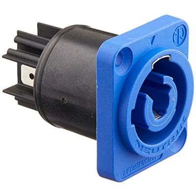 Afbeelding van Neutrik Nac3mpa 1 AC Powercon Receipt in, blauw